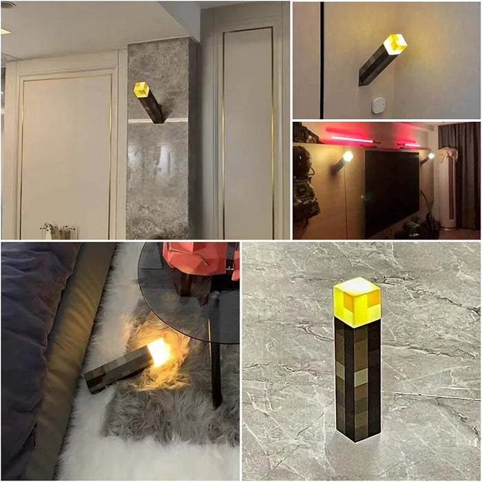 Brownstone Flashlight Torch LED Lamp Night Light USB Rechargeable Children's Gift - 11inch Decorative Light