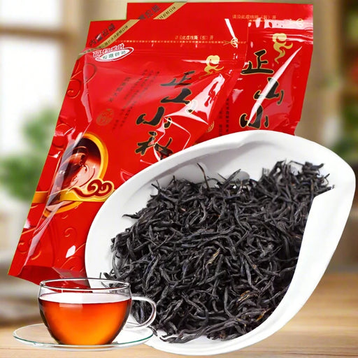 Chinese Wuyi Lapsang Souchong Black Tea Airtight Pouch for Freshness and Flavor