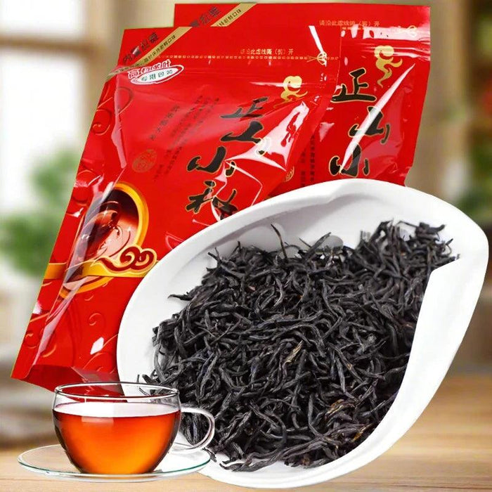 Wuyi Lapsang Souchong Tea: Authentic Chinese Black Tea in Freshness-Preserving Pouch