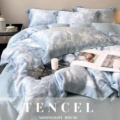 Luxury Home Textile Bedding Set 100% Tencel Quilt Cover