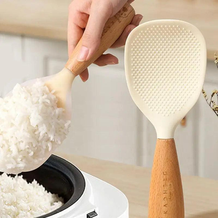 Eco-Friendly Elevated Rice Serving Spoon