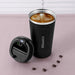 Smart Insulated Coffee Mug with LED Temperature Indicator - 380/510ml Stainless Steel Cup