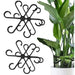 12 Pack Eco-Friendly Plant Support Frames - Stylish Trellis for Enhanced Plant Growth