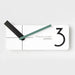 Mediterranean Style Wooden Wall Clock with Silent Movement