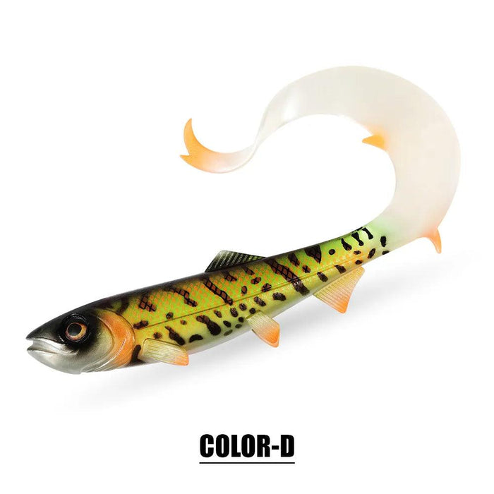 Eel-Inspired Trophy Pike Firebomb Swimbait - Premium Fishing Lure