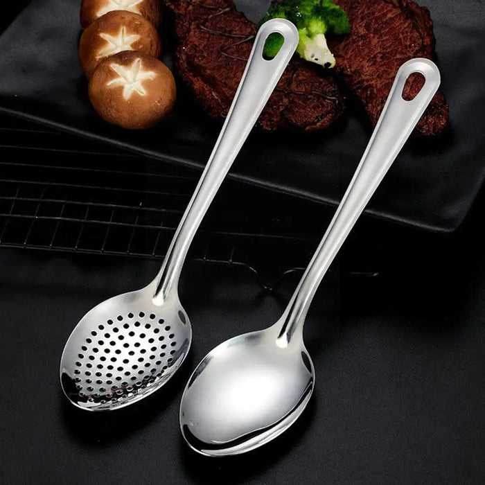 Sleek Stainless Steel Serving Spoon - Premium Culinary Essential