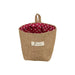 Foldable Jute Cotton Linen Storage Bin for Wardrobe, Playroom, and Vanity