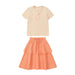 Orange Muslin Collection: Kids’ Stylish Spring/Summer Matching Outfit Set