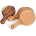 Elegant Handcrafted Acacia & Beech Wood Bowl - Versatile Salad, Fruit, and Oatmeal Serving Dish