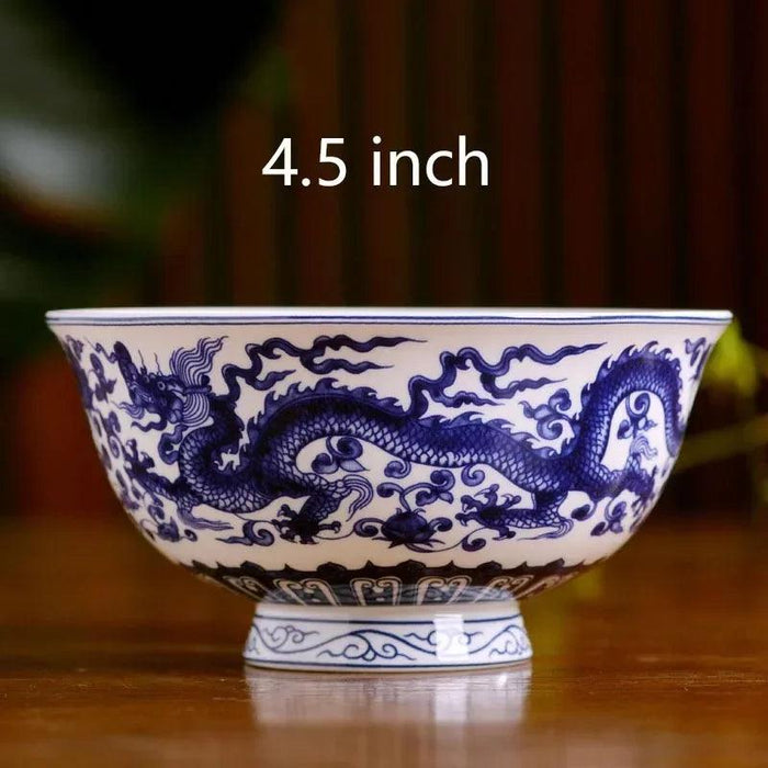 Elegance: 4.5" Bone China Ramen and Soup Bowl for Stylish Dining