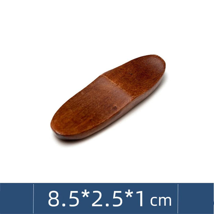 Eco-Friendly Japanese Wooden Chopstick Rest - Stylish Accent for Dining and Kitchen Decor