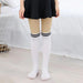 Adorable Kawaii Bear Print Tights for Kids - Cozy Pantyhose with Whimsical Knee Designs