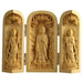 Exquisite Boxwood Carving of Thousand-Handed Guanyin with Elegant Packaging