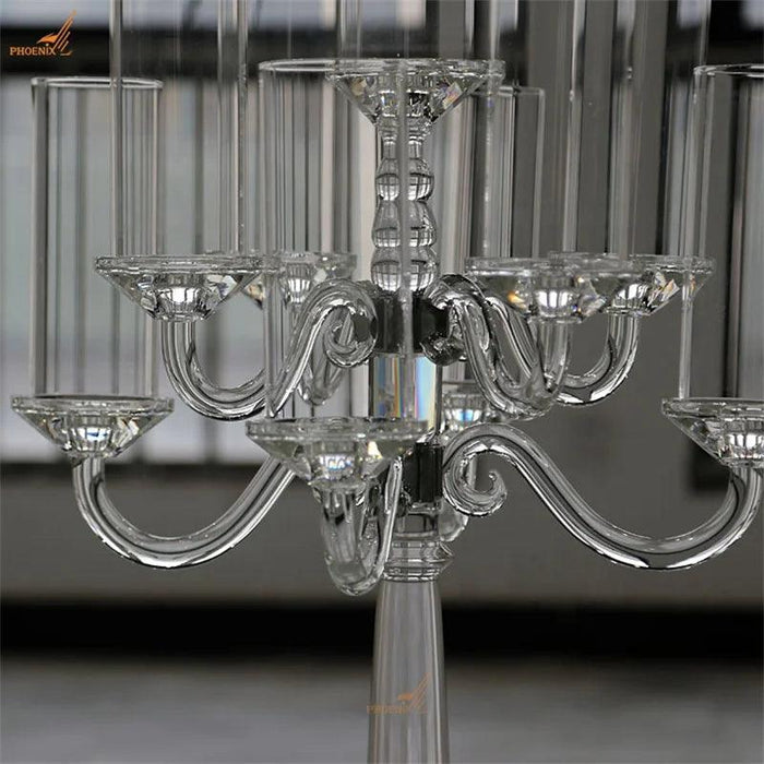 Elegant 9-Arm Tealight Candelabra for Celebrations