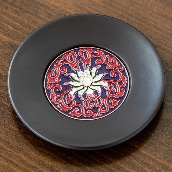 Zen-Inspired Kung Fu Tea Coasters - Heat-Insulating Round Mats for Teaware and Beverage Enjoyment