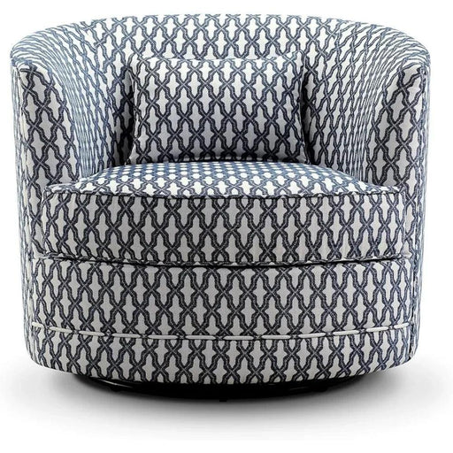 Modern Swivel Barrel Chair Set with Free Decorative Pillow - Your Comfort Haven