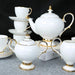 Elegant 15-Piece Bone China Tea and Coffee Set