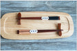 Artisan Wooden Japanese Chopsticks with Anti-Roll Design - Elevate Your Dining Experience