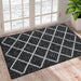 Luxurious Non-Slip Microfiber Welcome Mat: Chic Moisture-Absorbing Rug for Entryways