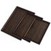 Elegant Bamboo Serving Tray Collection - Stylish and Robust for Every Occasion