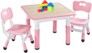 Versatile Adjustable Art Table and Chair Set for Kids - Perfect for Creative Fun and Easy Cleanup