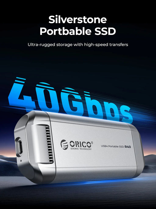 High-Performance Portable SSD with Cooling Fan and Multi-Device Support in a Stylish Sports Car Aesthetic