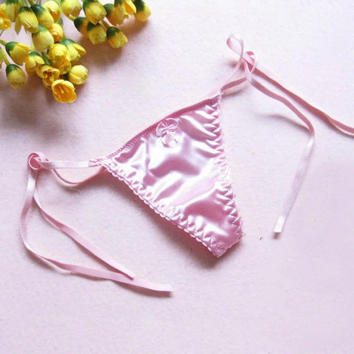 Luxe Silk Lace Thong G-String for Women - Stylish Low Rise Intimate Wear