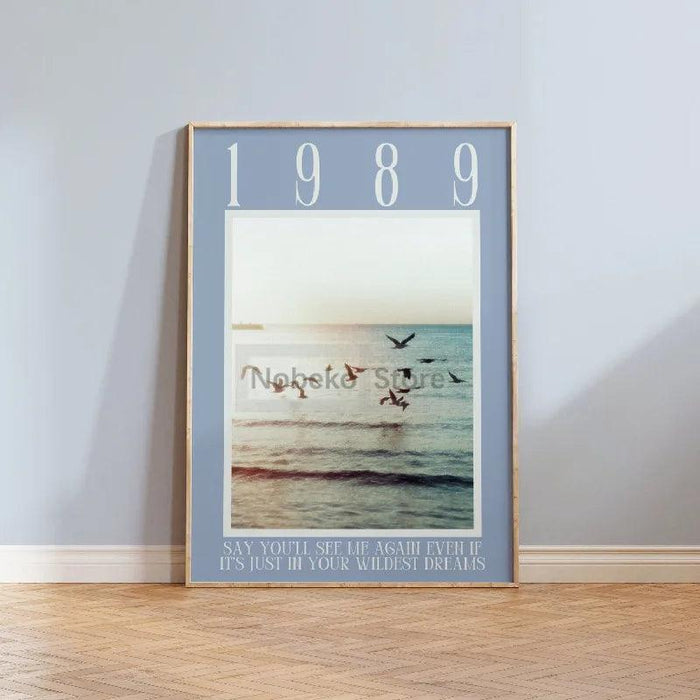 Taylor Swift Lyric Canvas Prints - Elegant Wall Art Inspired by Midnights, Lover, and Reputation Albums