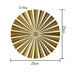 Luxurious Golden Aura Metal Wall Art for Chic Home Decor