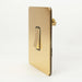 Luxurious Gold Dimmer Switch Set with USB Charging Port - Perfect for French/EU Plugs