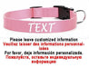 Personalized Nylon Dog ID Collar – Custom Name & Contact Info for Every Dog Breed