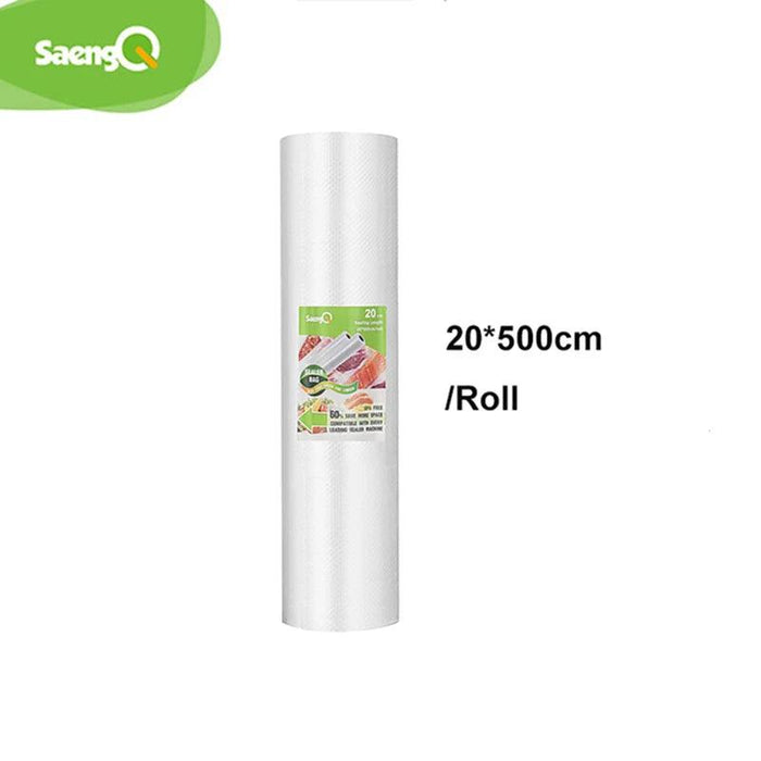 5-Pack Premium Sous Vide Vacuum Sealer Rolls - Customizable Lengths for All Sealers