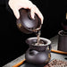 Elegant Vintage Purple Clay Tea Set with Luxurious Gift Presentation for Discerning Tea Lovers