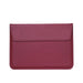 Sleek PU Leather Laptop Sleeve - Compatible with MacBook and Huawei - Chic Tech Accessory for Everyday Use