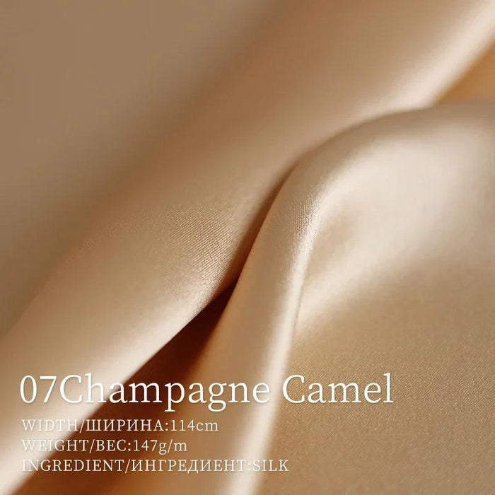Opulent Red Raspberry 30 Momme Heavy Satin Silk Fabric for Sophisticated Dressmaking and Couture Creations