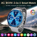 2024 Men's All-in-One Bluetooth Smartwatch with TWS Headphones and GPS Connectivity