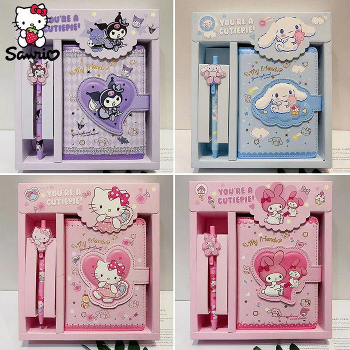 Charming Sanrio Characters Stationery Set with Gel Pens and Planner for Organization