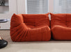 Caterpillar Serenity Lounge Chair - Chic Single Sofa for Every Setting