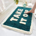 Stylish Tufted Letter Pattern Area Rug for Elegant Home Decor Enhancement