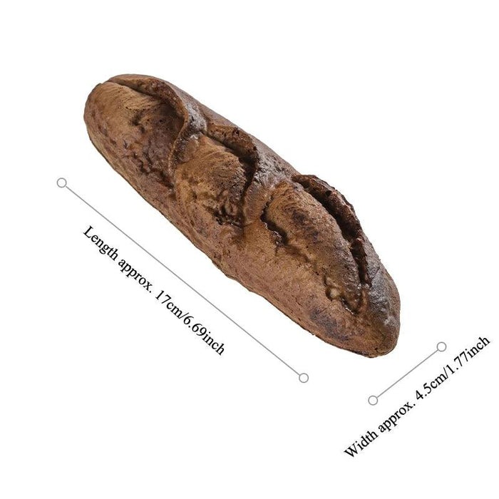 Realistic Caramel Cocoa Bread Model