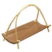Chic Bamboo Serving Tray for Snacks and Desserts - Perfect for Home and Events