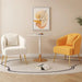 Chic Cream Velvet Lounge Armchair