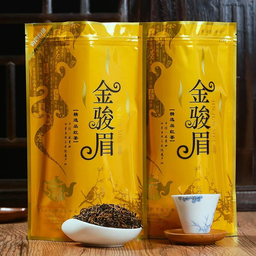 Chinese Wuyi Lapsang Souchong Black Tea Airtight Pouch for Freshness and Flavor