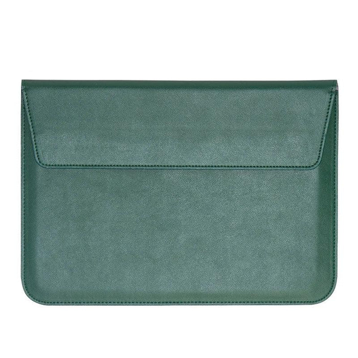 Sleek PU Leather Laptop Sleeve - Compatible with MacBook and Huawei - Chic Tech Accessory for Everyday Use