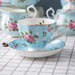 Elegant 15-Piece Bone China Afternoon Tea Set – Luxurious European Teaware Collection