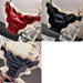 Elegant Seamless Lace Silky Briefs for Women