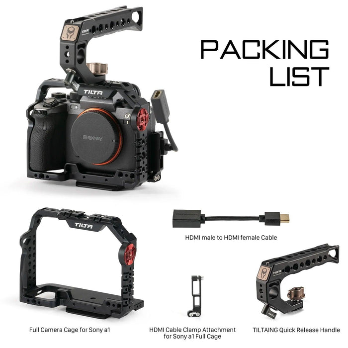 TILTA Sony a7 Series Complete Camera Cage Bundle with Quick Release Handle and Armor Protection