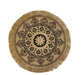 Eco-Friendly Non-Slip Jute Round Placemats - Elegant Dining Table Accessories for Entertaining and Celebrations