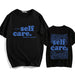 Macc Miller Heavy Mental Self Care T-Shirts - Hip Hop Streetwear Casual Tee for Men, Short Sleeve Summer & Spring Wear