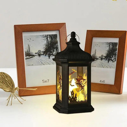 Halloween Festive LED Lanterns - Portable Decorative Candle Lights for Spooky Ambiance